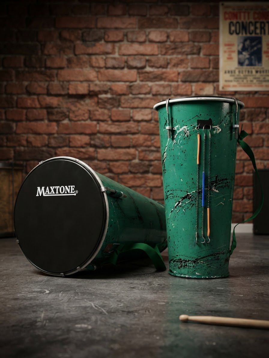 8' Skin Size Half Congo Plate Drum with side snare wire