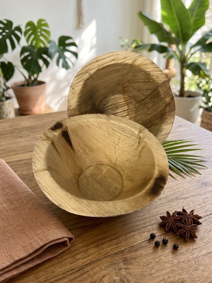 Eco Ceylon- Areca leaf round plate